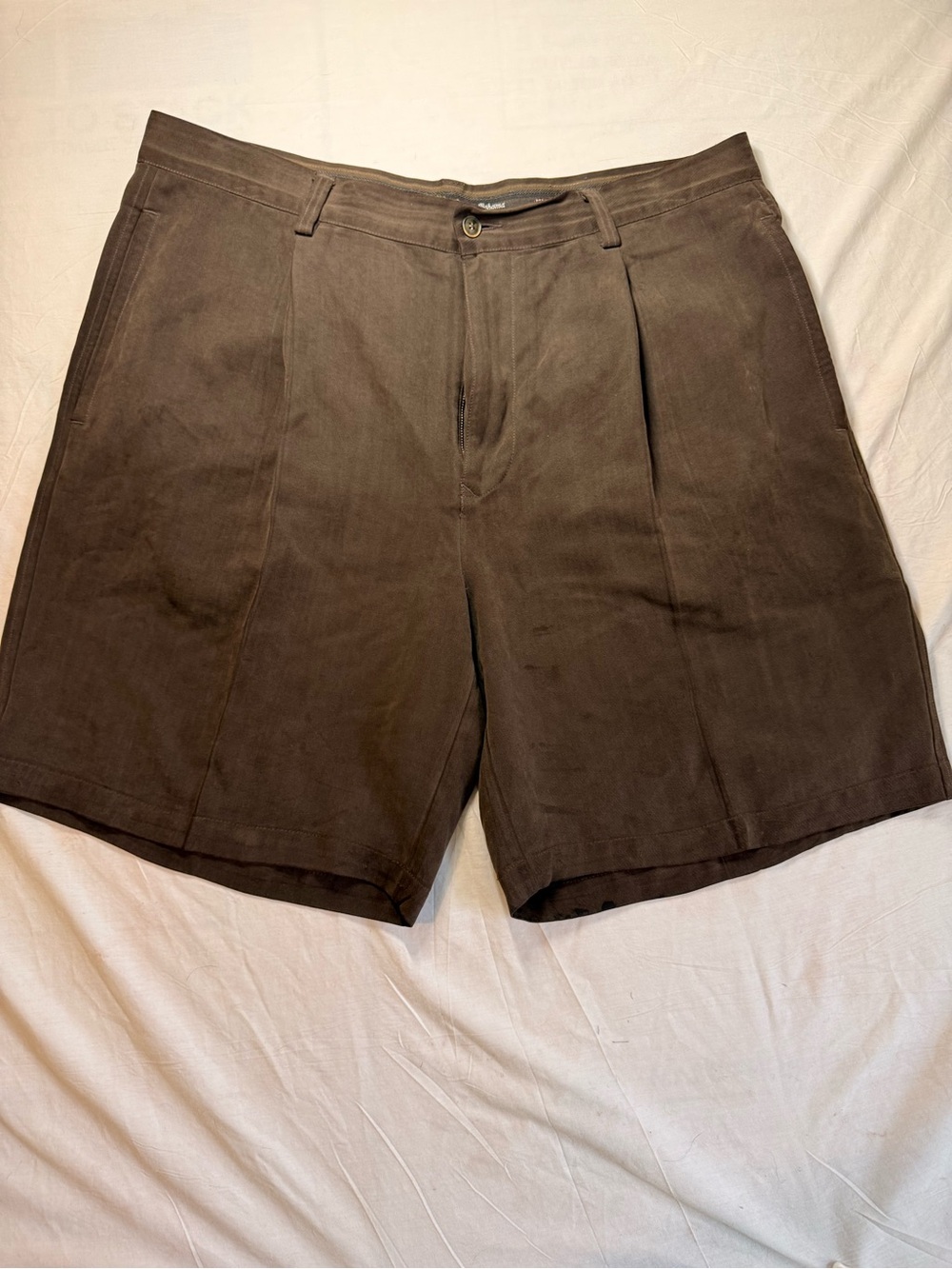 Tommy Bahama Brown Flat-Front Men's Shorts
